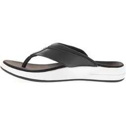 Propet Mens Easton Flip Flops Athletic Sandals Casual - Black