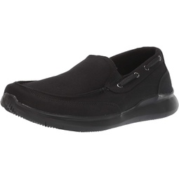 Propet Mens Viasol Slip On Casual Shoes - Black