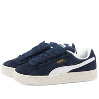 Puma Suede XL Hairy Club Navy & Frosted Ivory