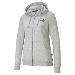 womens essentials full-zip hoodie