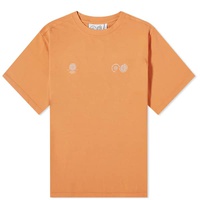 Purple Mountain Observatory Globe T-Shirt Burnt Peach