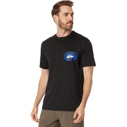 Mens Quiksilver Mix Session Short Sleeve Surf Tee
