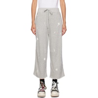 Gray Articulated Lounge Pants 232021F086000