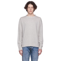 Gray Vintage Sweatshirt 222021M204002