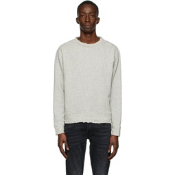 Grey Vintage Sweatshirt 221021M204006