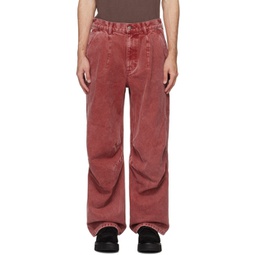 Pink Glen Carpenter Trousers 241021M191008
