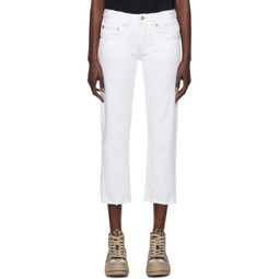 Off-White Straight-Leg Jeans 231021F069017