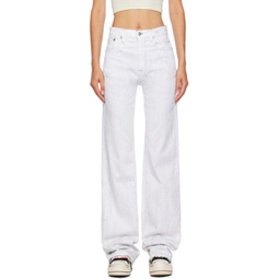 White Jane Jeans 232021F069002