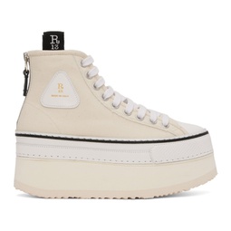 Off-White Courtney Platform Sneakers 241021F127003