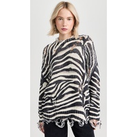 Zebra Oversized Sweater