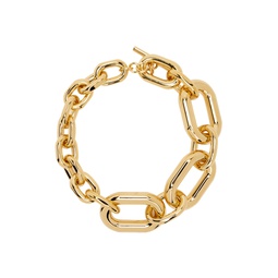 Gold XL Link Necklace 241605F023001