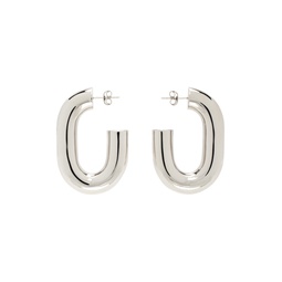 Silver XL Link Earrings 241605F022002