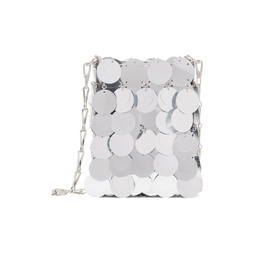 Silver Mini Sparkle Bag 232605F048008