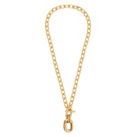 Gold XL Link Necklace 222605F023007