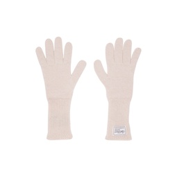 Pink Brushed Gloves 222287M135000