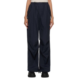 Navy Becky Trousers 231055F087001