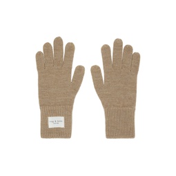 Beige Addison Gloves 232055F012002