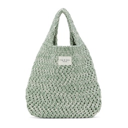 Green Mini Addison Shopper Bag 221055F048009