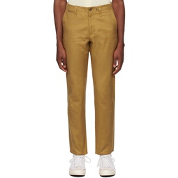 Khaki Icon Trousers 232055M191027