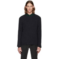 Black Collin Sweater 222055M201009