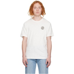 White Varsity Dagger T Shirt 231055M213000