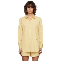 Yellow Diana Shirt 231055F109026