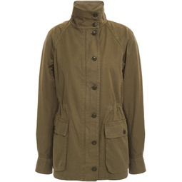 Mazie cotton-gabardine jacket