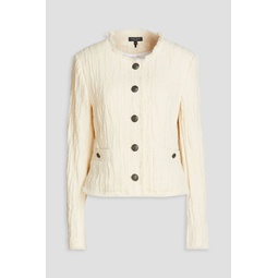 Annalise cotton-tweed jacket