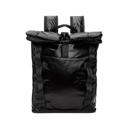 Black Sibu Rolltop Rucksack Mini Backpack 241524M166005