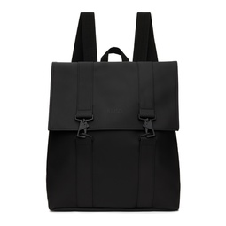 Black MSN Backpack 241524M166025