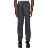 Gray Vented Lounge Pants 222524M190001