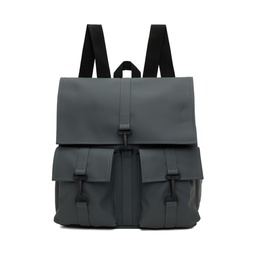 Gray MSN Cargo Backpack 222524M166004