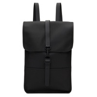 Black Mini Waterproof Backpack 222524M166010