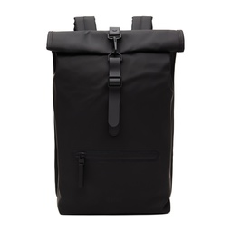 Black Rolltop Backpack 232524M166007