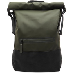 RAINS Trail Rolltop Backpack Green