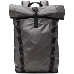 Gray Sibu Rolltop Rucksack Backpack 241524M166000