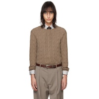 Taupe The Iconic Sweater 241261M204000