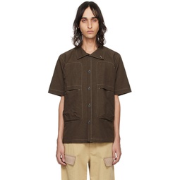 Brown Glems Shirt 241504M192001