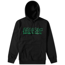 RASSVET Jagged Logo Popover Hoodie Black