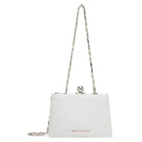 White Mini Twin Shoulder Bag 221332F048004