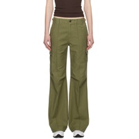 Green Military Trousers 241800F087003