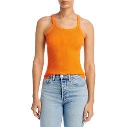 womens cotton ribbed tank top