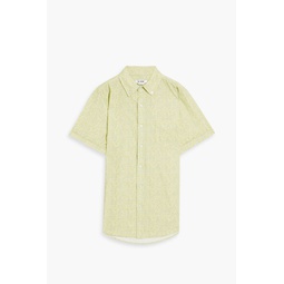 70s paisley-print cotton-poplin shirt