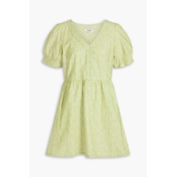 70s paisley-print cotton mini dress