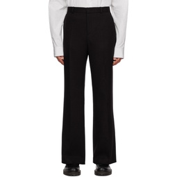 Navy Tailored Trousers 232775M191006