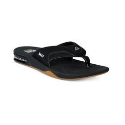 Mens Fanning Thong Sandals with Bottle Opener