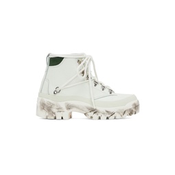 White Wilson Boots 231115F113001