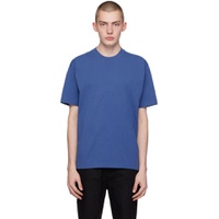Blue Patch T Shirt 241027M213004