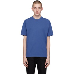 Blue Patch T Shirt 241027M213004