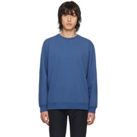 Blue Classic Sweatshirt 241027M204000
